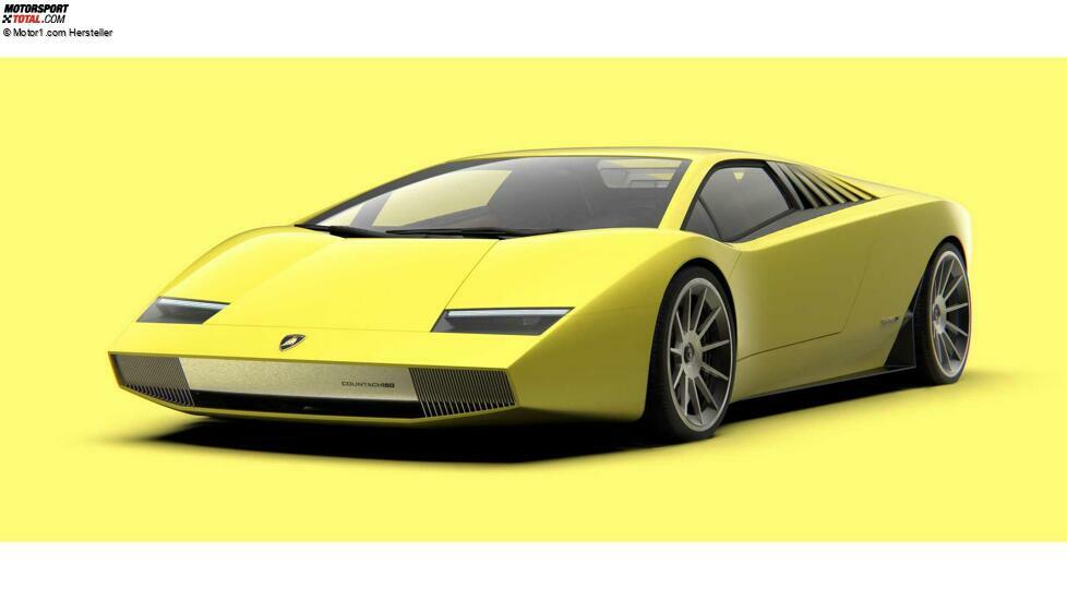 Lamborghini Countach 50 Rendering