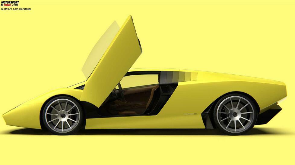 Lamborghini Countach 50 Rendering