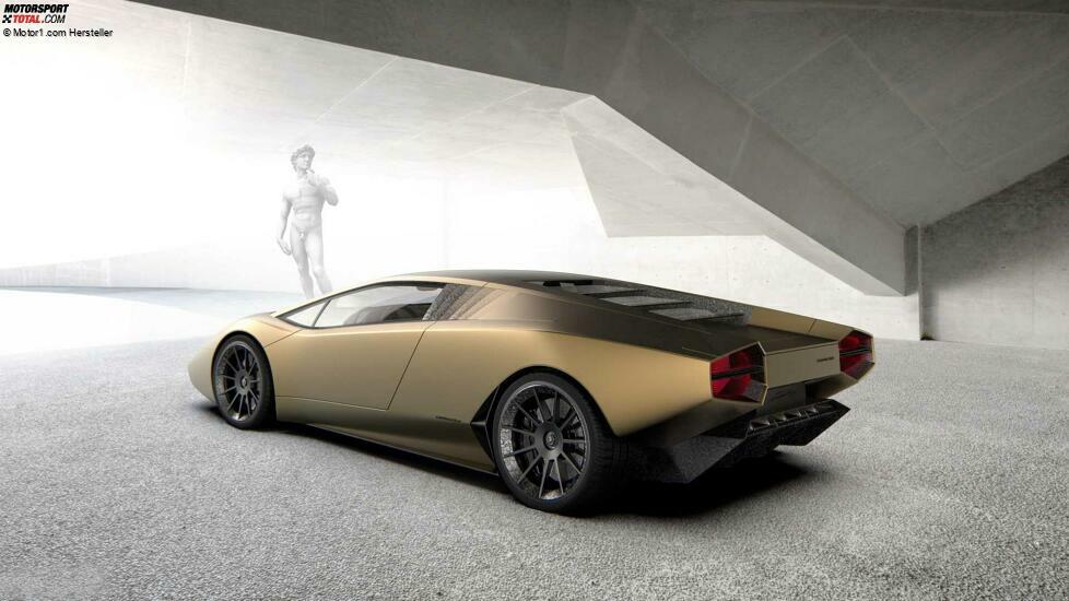 Lamborghini Countach 50 Rendering