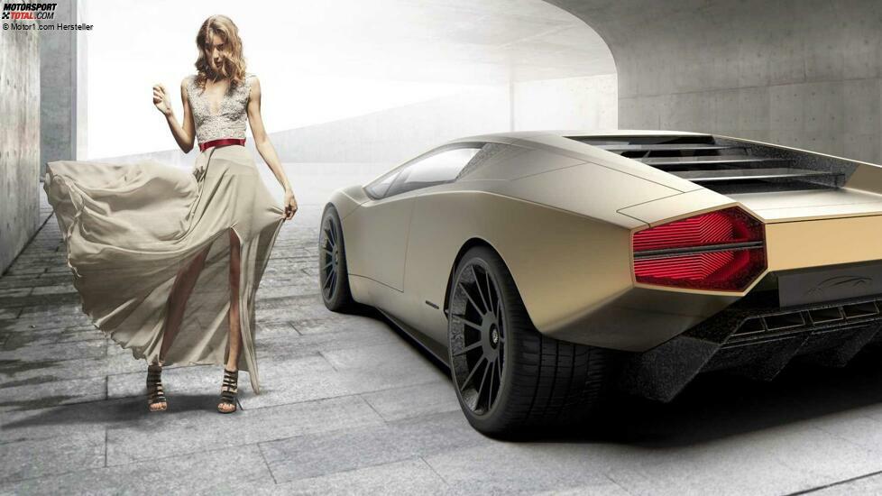 Lamborghini Countach 50 Rendering