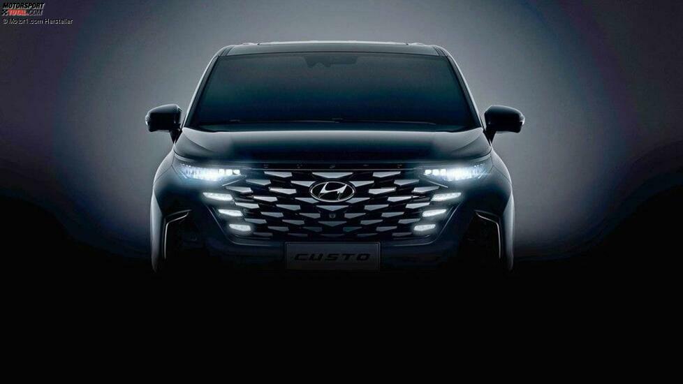 Hyundai Custo (2022) auf ersten Teaserbildern