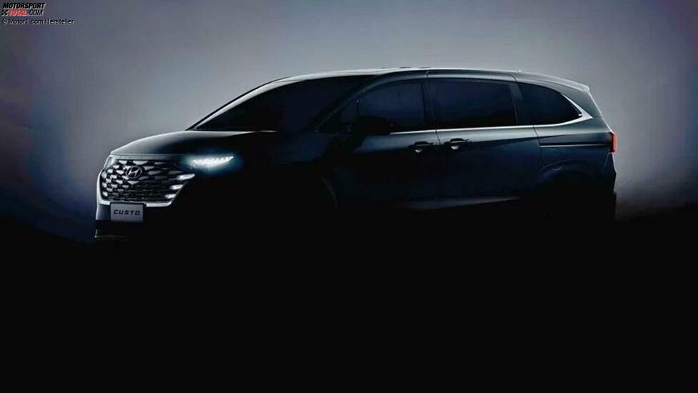 Hyundai Custo (2022) auf ersten Teaserbildern