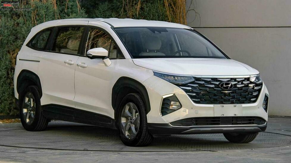 2022 Hyundai Custo auf Bildern des MIIT (China)