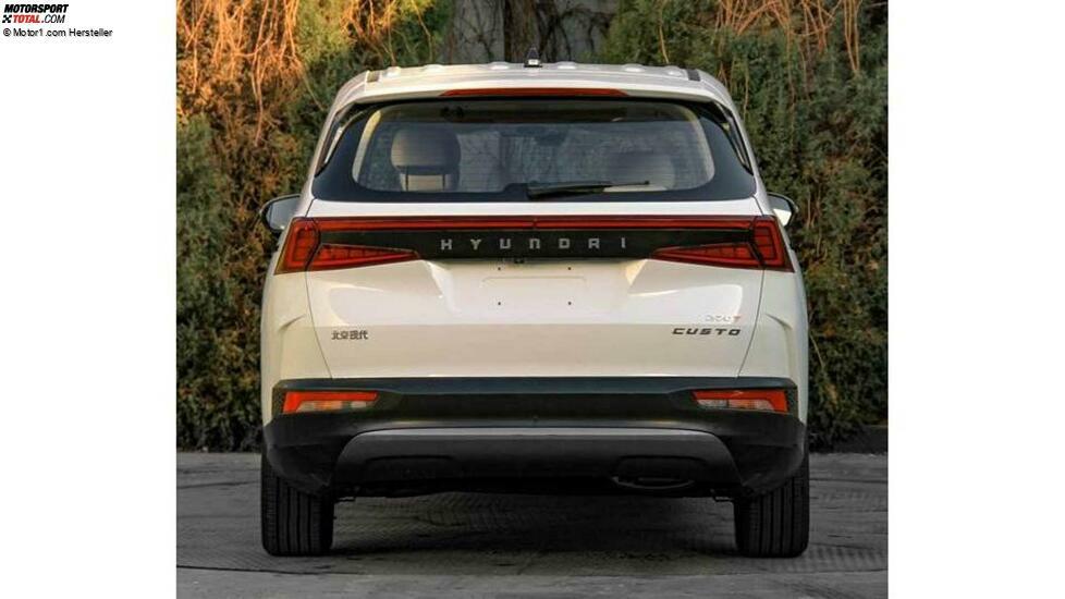 2022 Hyundai Custo auf Bildern des MIIT (China)