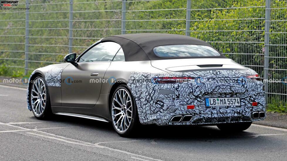 Mercedes-AMG SL (2022) aus der Nähe mit neuen Details