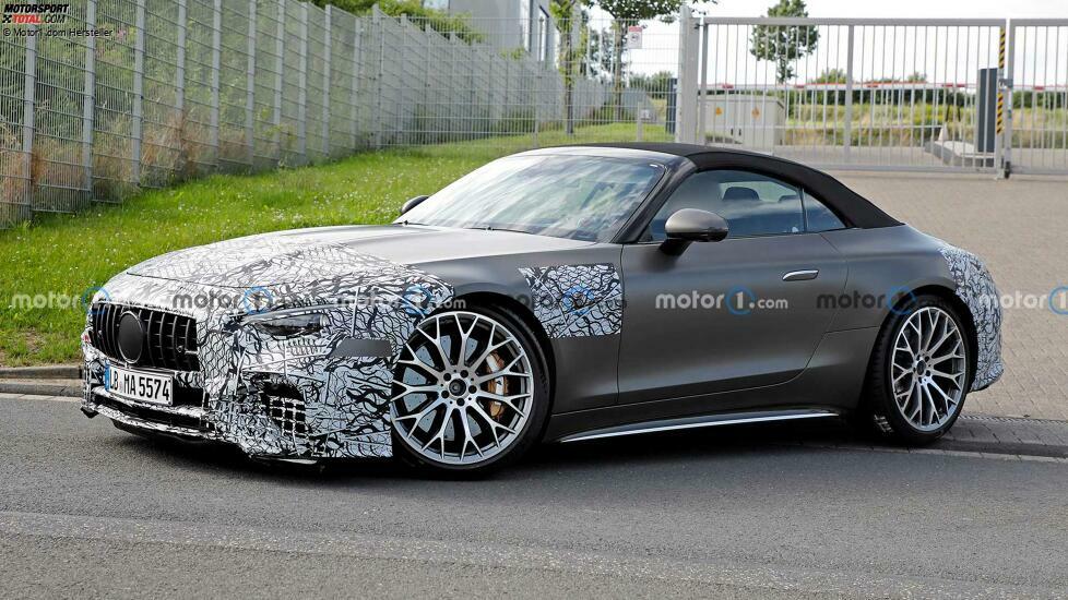 Mercedes-AMG SL (2022) aus der Nähe mit neuen Details