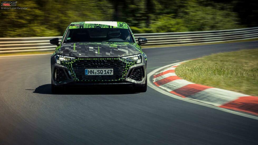 Audi RS3 Sedan stellt Rundenrekord im Nürburgring für Kleinwagen