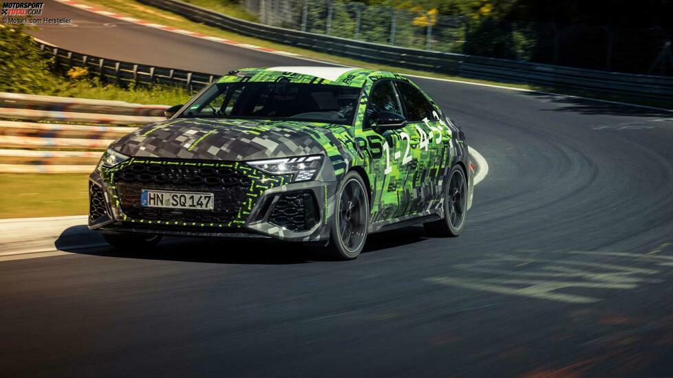 Audi RS3 Sedan stellt Rundenrekord im Nürburgring für Kleinwagen