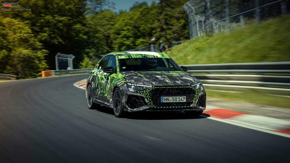 Audi RS3 Sedan stellt Rundenrekord im Nürburgring für Kleinwagen