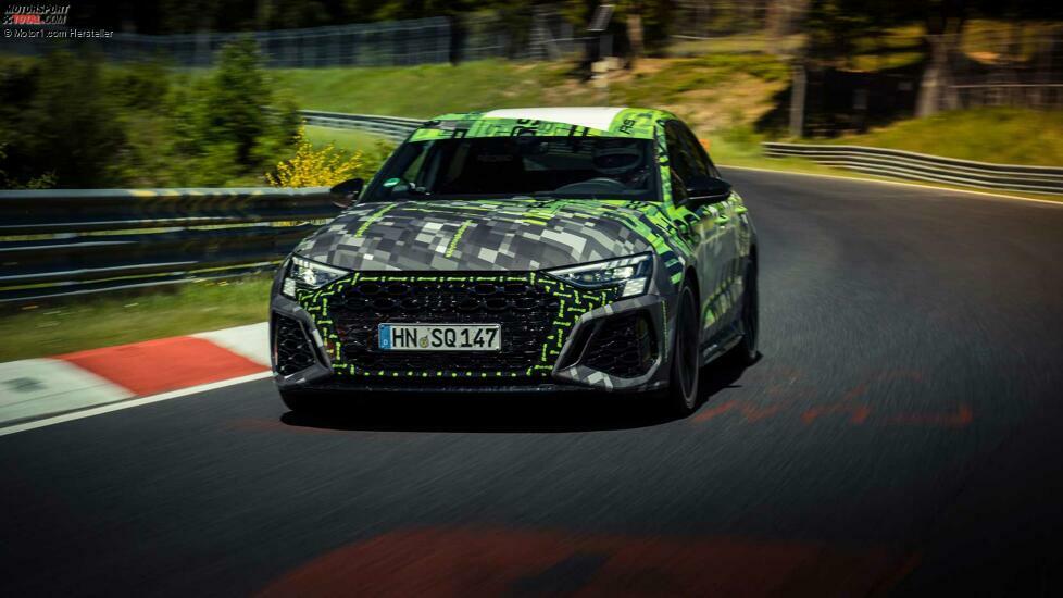 Audi RS3 Sedan stellt Rundenrekord im Nürburgring für Kleinwagen