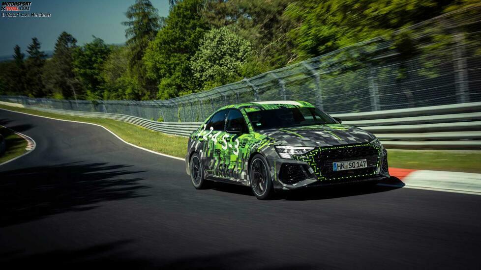 Audi RS3 Sedan stellt Rundenrekord im Nürburgring für Kleinwagen