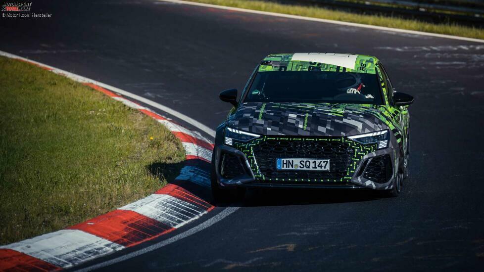 Audi RS3 Sedan stellt Rundenrekord im Nürburgring für Kleinwagen