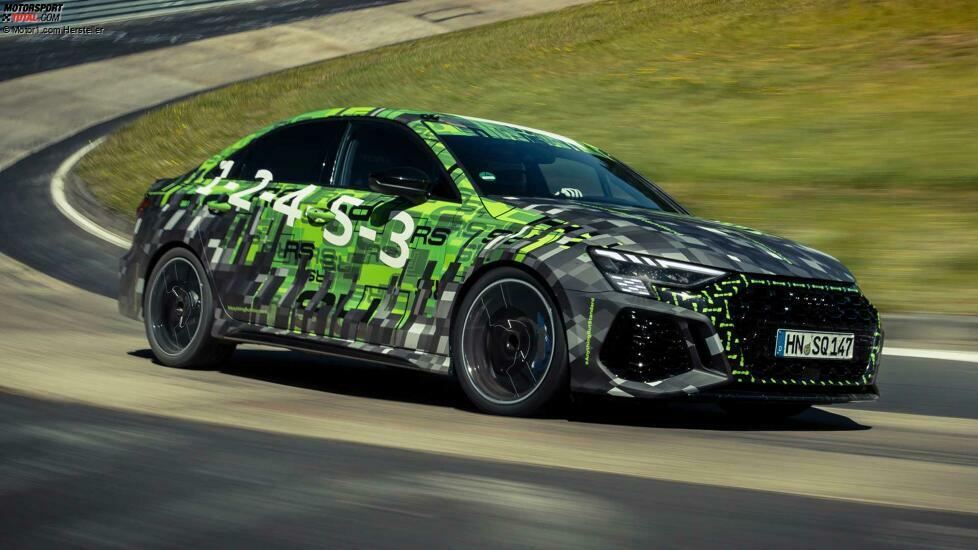 Audi RS3 Sedan stellt Rundenrekord im Nürburgring für Kleinwagen