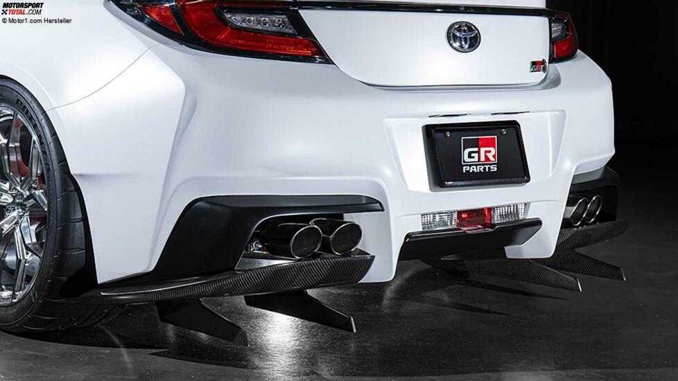 Toyota stellt das GR Parts Concept des GR 86 als Studienfahrzeug für die Entwicklung von GR Parts vor.