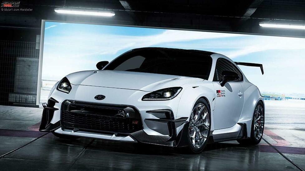 Toyota introduces the GR Parts Concept of the GR 86 as a study car for GR parts development.