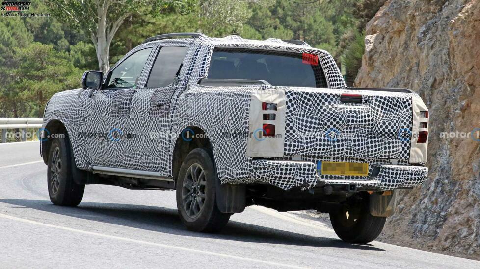 2023 Ford Ranger Rückansicht Spion Foto