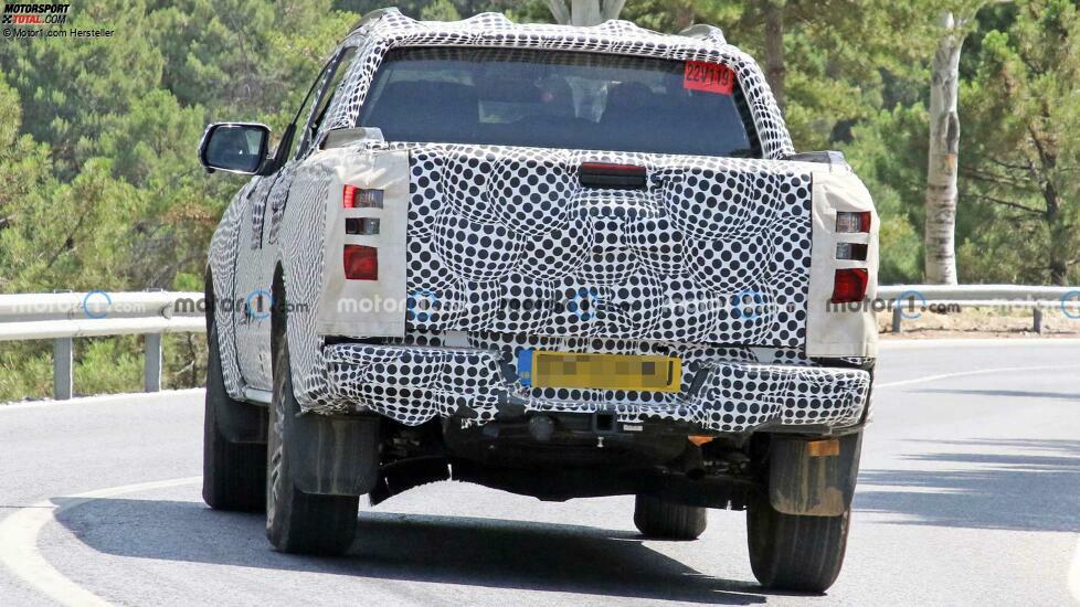 2023 Ford Ranger Rückansicht Spion Foto