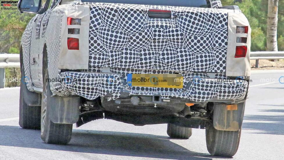 2023 Ford Ranger Rückansicht Spion Foto