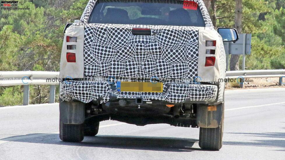 2023 Ford Ranger Rückansicht Spion Foto