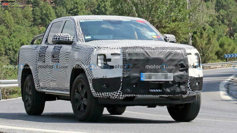 2023 Ford Ranger Vorderansicht Spion Foto