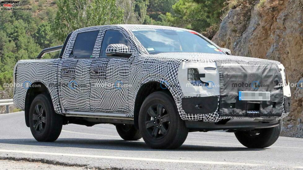 2023 Ford Ranger Vorderansicht Spion Foto