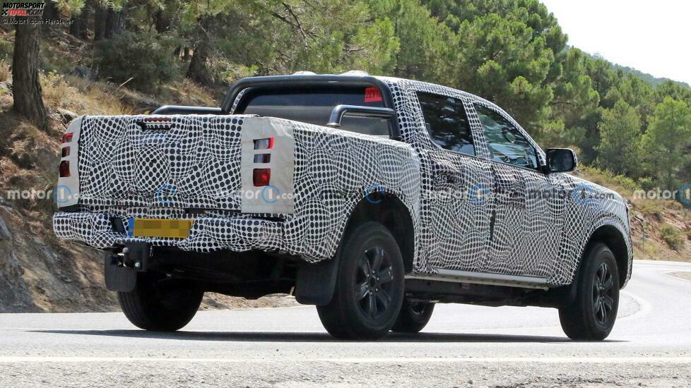 2023 Ford Ranger Rückansicht Spion Foto