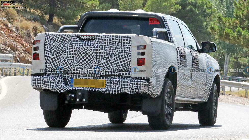 2023 Ford Ranger Rückansicht Spion Foto