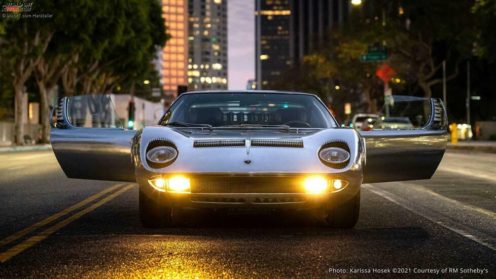 1971 Lamborghini Miura P400 S by Bertone