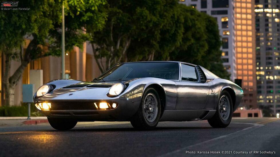 1971 Lamborghini Miura P400 S by Bertone