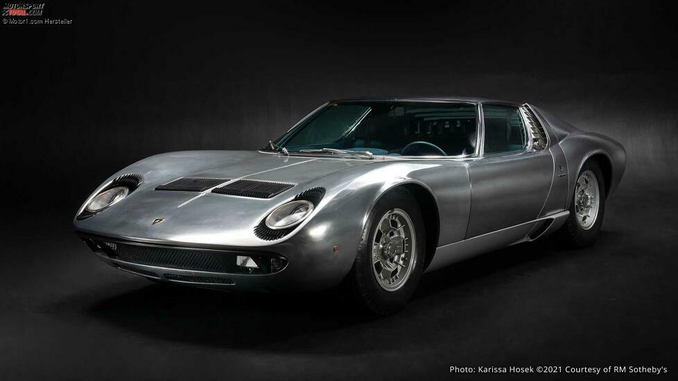 1971 Lamborghini Miura P400 S by Bertone