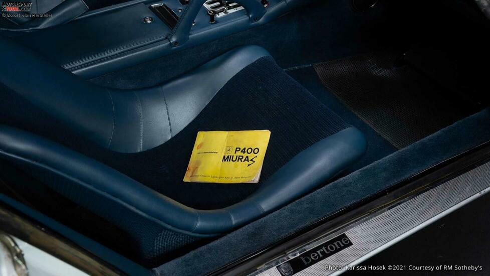 1971 Lamborghini Miura P400 S by Bertone