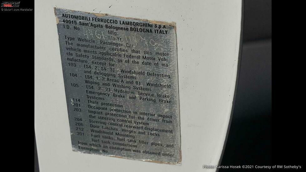1971 Lamborghini Miura P400 S by Bertone