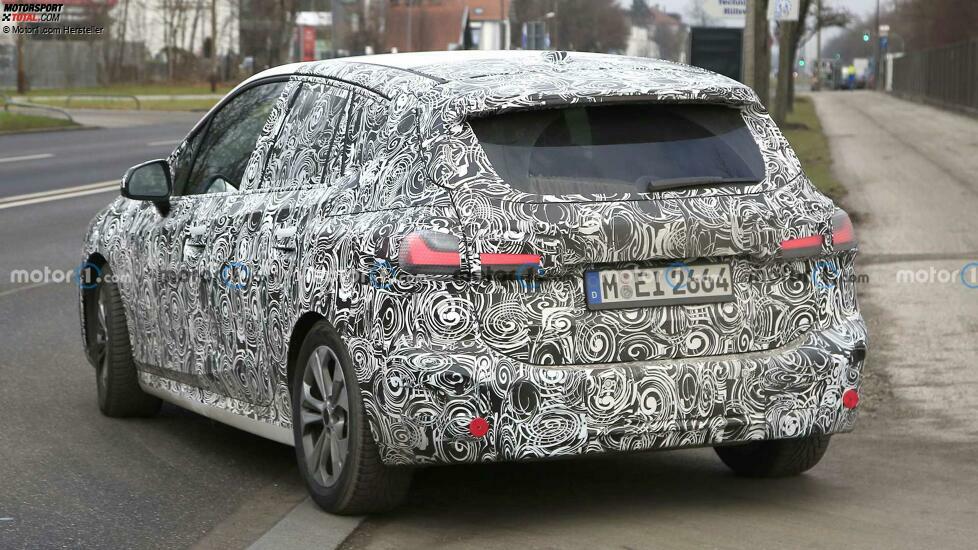 BMW 2er Active Tourer (2021) auf neuen Erlkönigbildern