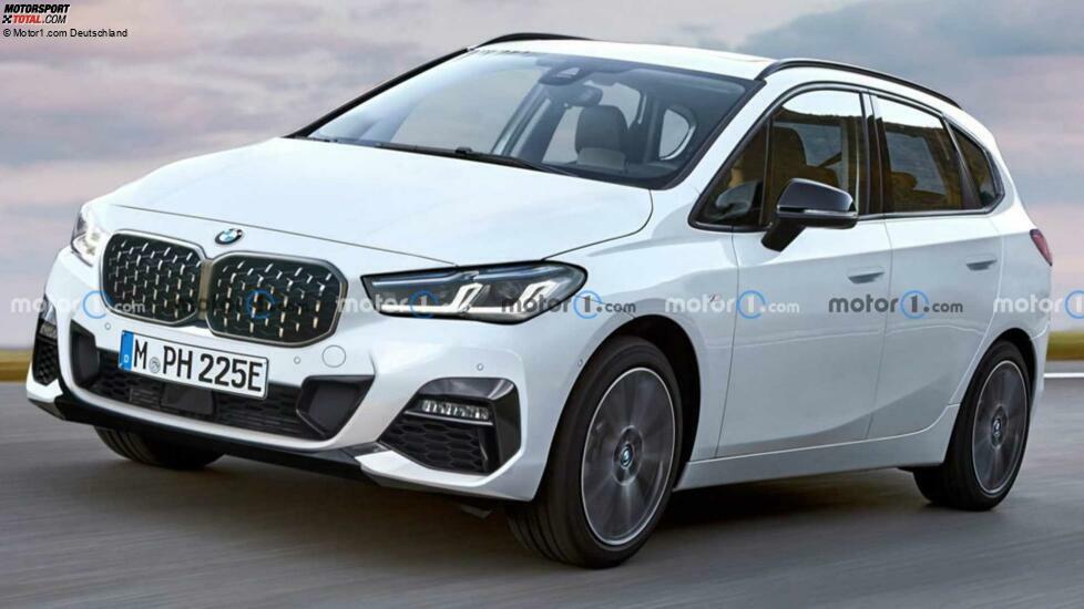 2021 BMW 2 Series Active Tourer Rendering