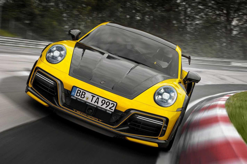 TechArt hat den GTstreet R enthüllt, der auf der 992-Serie des Porsche 911 Turbo S basiert und nicht nur 800 PS leistet