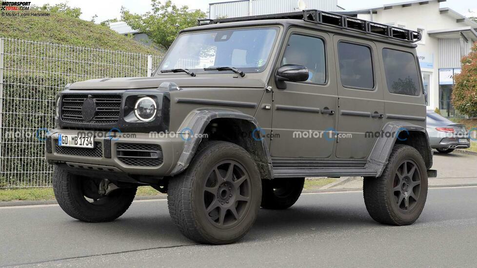 Mercedes G-Klasse 4x4 Quadrat (2022) als Erlkönig