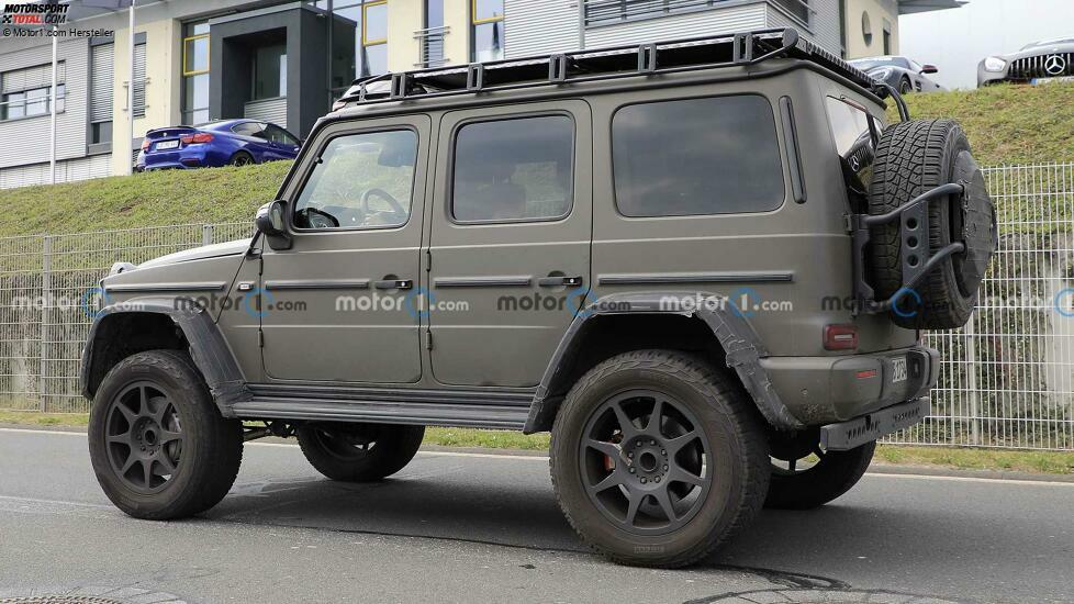 Mercedes G-Klasse 4x4 Quadrat (2022) als Erlkönig