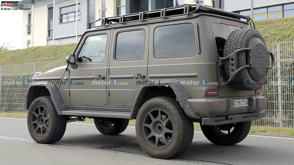 Mercedes G-Klasse 4x4 Quadrat (2022) als Erlkönig