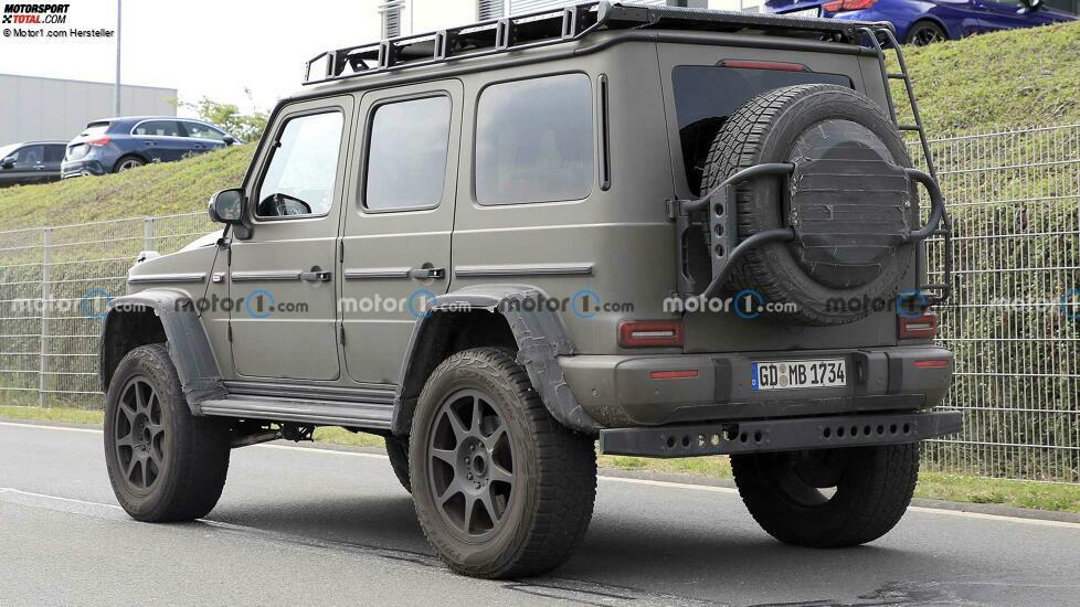 Mercedes G-Klasse 4x4 Quadrat (2022) als Erlkönig