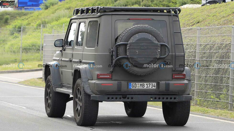 Mercedes G-Klasse 4x4 Quadrat (2022) als Erlkönig