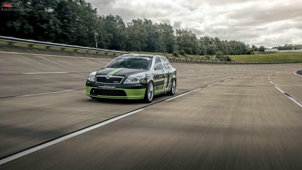 Skoda Octavia RS Bonneville Rekordauto restauriert