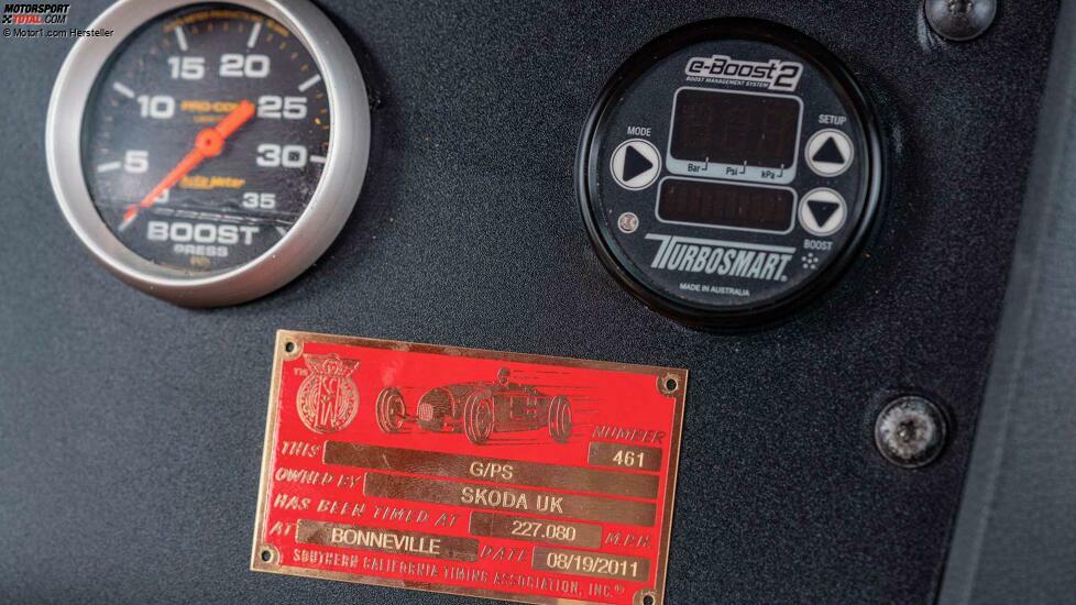 Skoda Octavia RS Bonneville Rekordauto restauriert