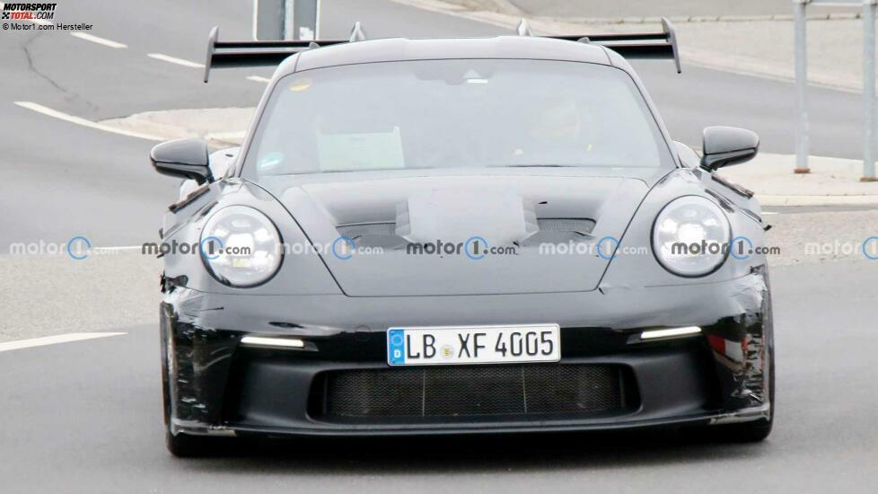 Neuer Porsche 911 GT3 RS aus der Nähe erwischt