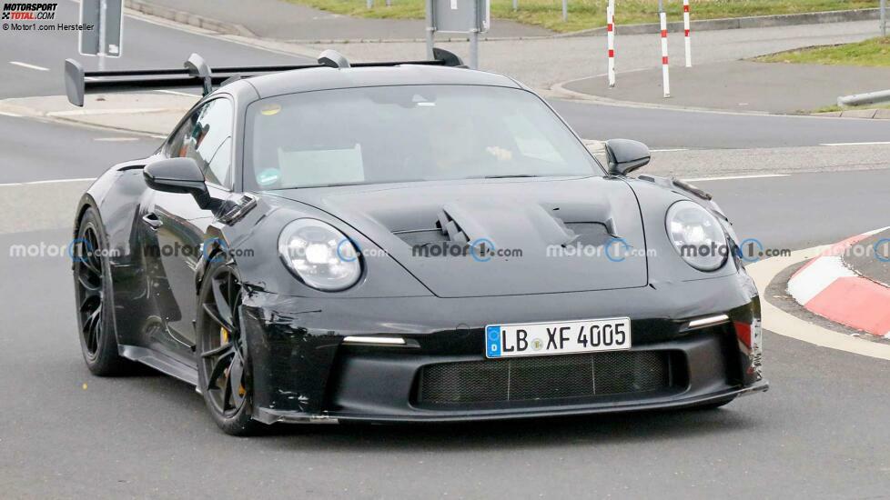 Neuer Porsche 911 GT3 RS aus der Nähe erwischt