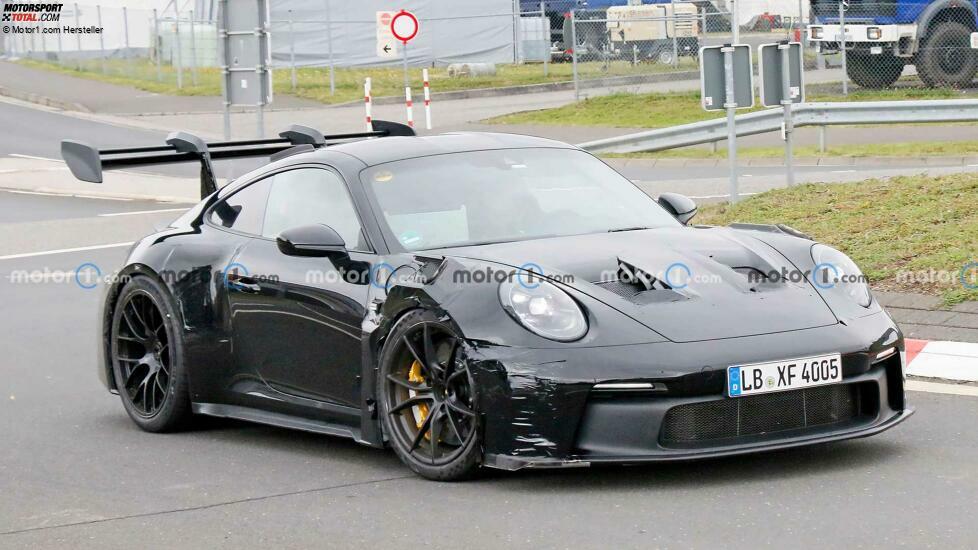 Neuer Porsche 911 GT3 RS aus der Nähe erwischt