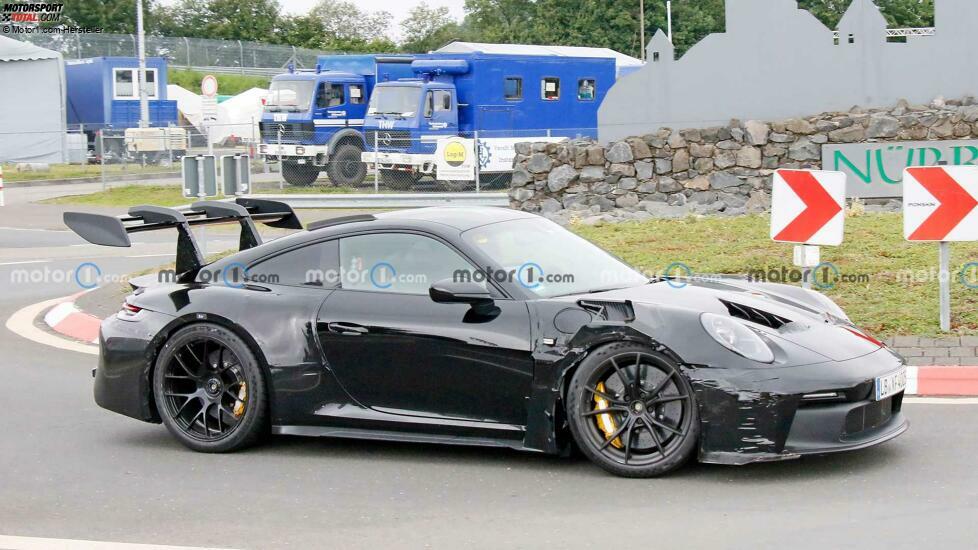 Neuer Porsche 911 GT3 RS aus der Nähe erwischt