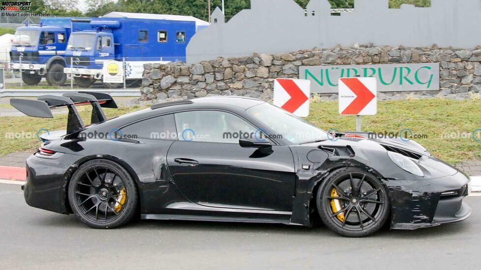 Neuer Porsche 911 GT3 RS aus der Nähe erwischt