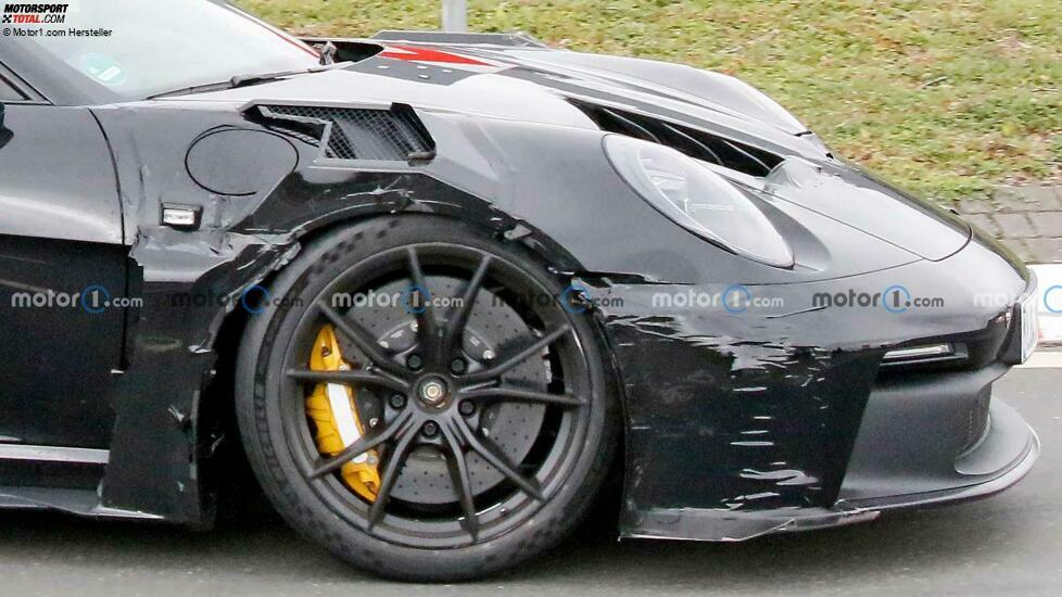 Neuer Porsche 911 GT3 RS aus der Nähe erwischt