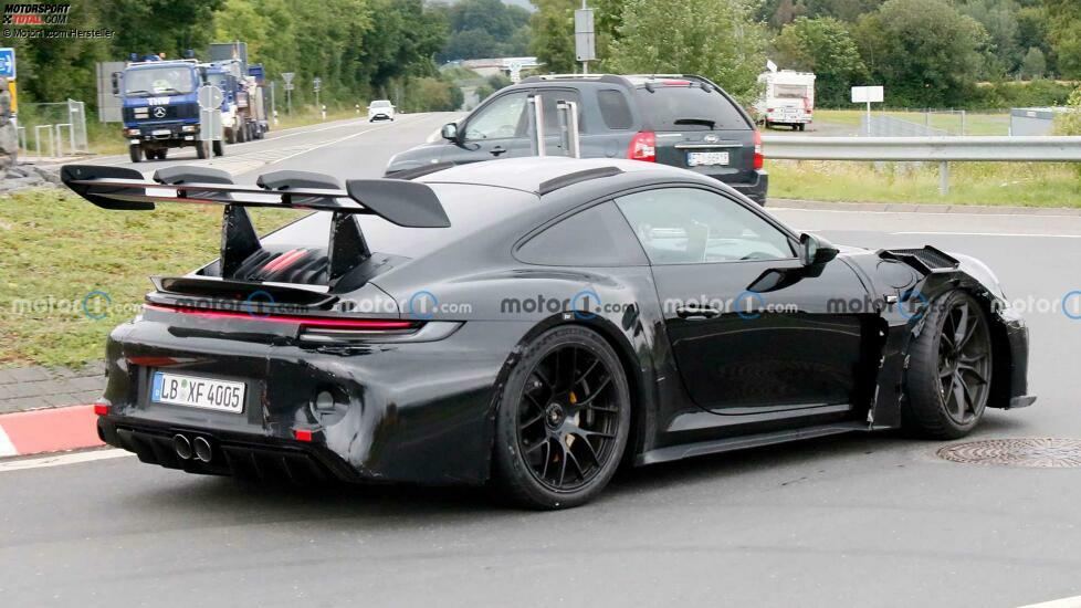 Neuer Porsche 911 GT3 RS aus der Nähe erwischt
