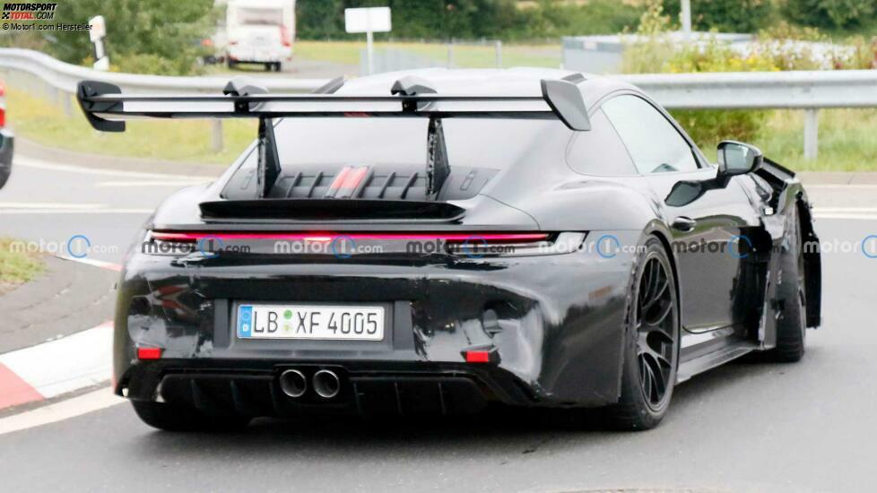 Neuer Porsche 911 GT3 RS aus der Nähe erwischt